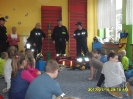 Odwiedziny strażaków z OSP w Większycach 