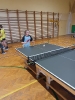 gminne zawody drużynowe w tenisie stołowym chłopców i dziewcząt