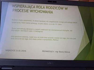 wspierająca rola rodzica