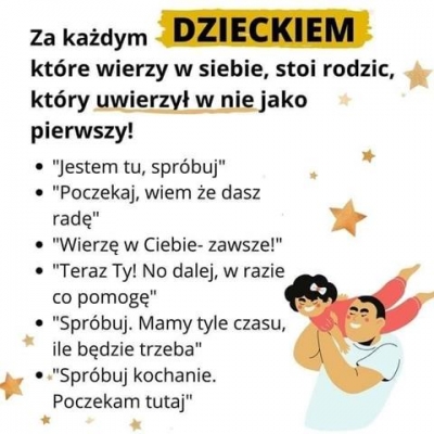 wspierająca rola rodzica