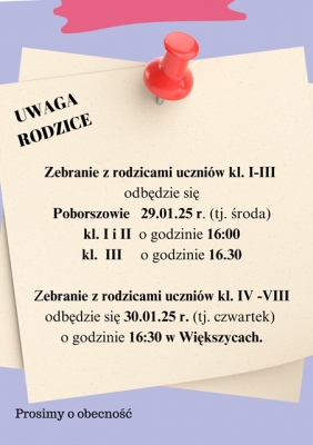 zebranie z rodzicami