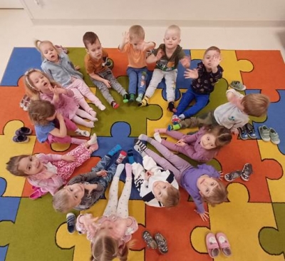 Dzień Kolorowej Skarpetki w przedszkolu