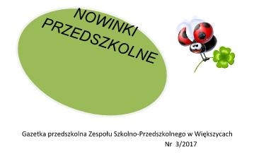 nowinki przedszkolne