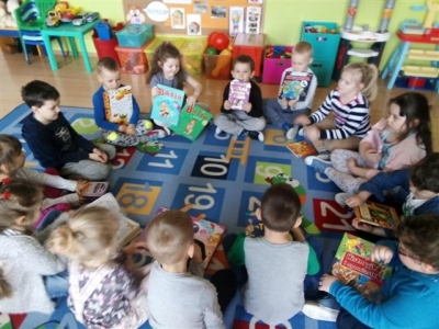 Międzynarodowy Dzień Książki dla Dzieci w Przedszkolu.