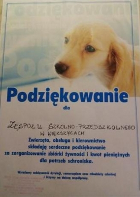 „POMÓŻMY BEZDOMNYM CZWORONOGOM”