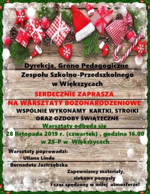 Warsztaty Bożonarodzeniowe