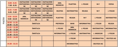 Plan lekcji 2022 2023