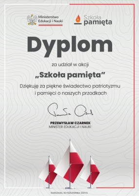 szkoła pamięta 2023