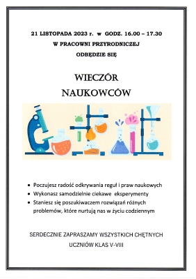 Wieczór naukowców