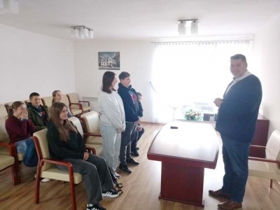 Z wizytą w Urzędzie Gminy