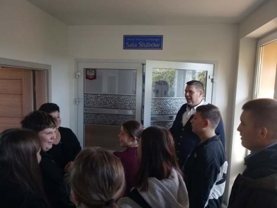 Z wizytą w Urzędzie Gminy