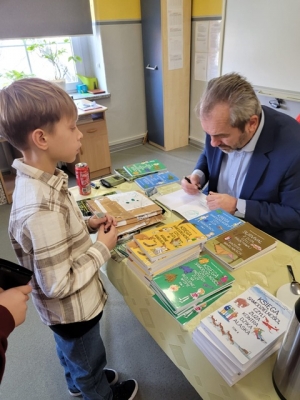 Spotkanie autorskie z panem Przemysławem Jakóbczykiem