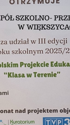 Klasa w terenie- podsumowanie projektu