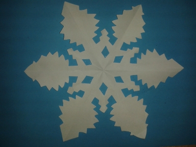 Symetryczna sniezynka