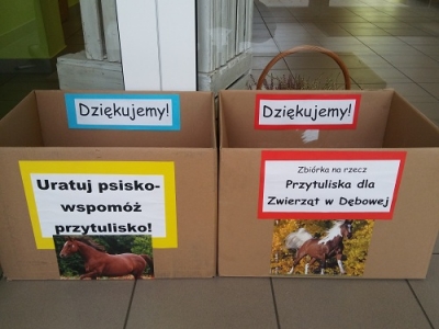 zbiorka dla Przytuliska